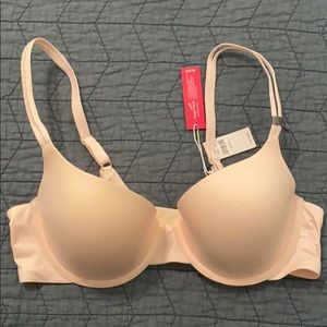 NWT Aerie Sunnie Demi bra in pale pink 36C